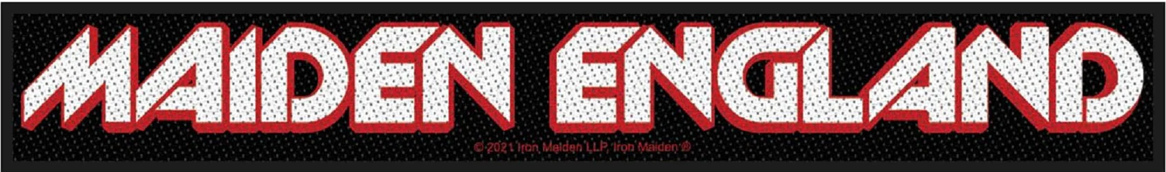 Iron Maiden | Maiden England Woven Stripe Patch - Image 2