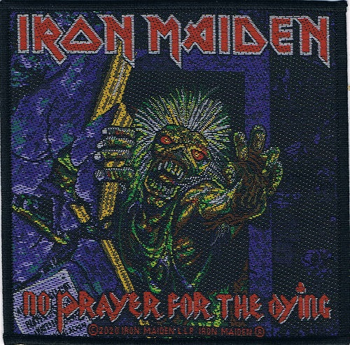 Iron Maiden | No Prayer For The Dying Woven Patch - Image 2