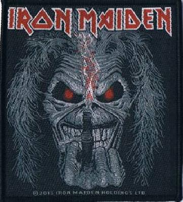 Iron Maiden | Eddie Candle Finger Woven Patch - Image 2