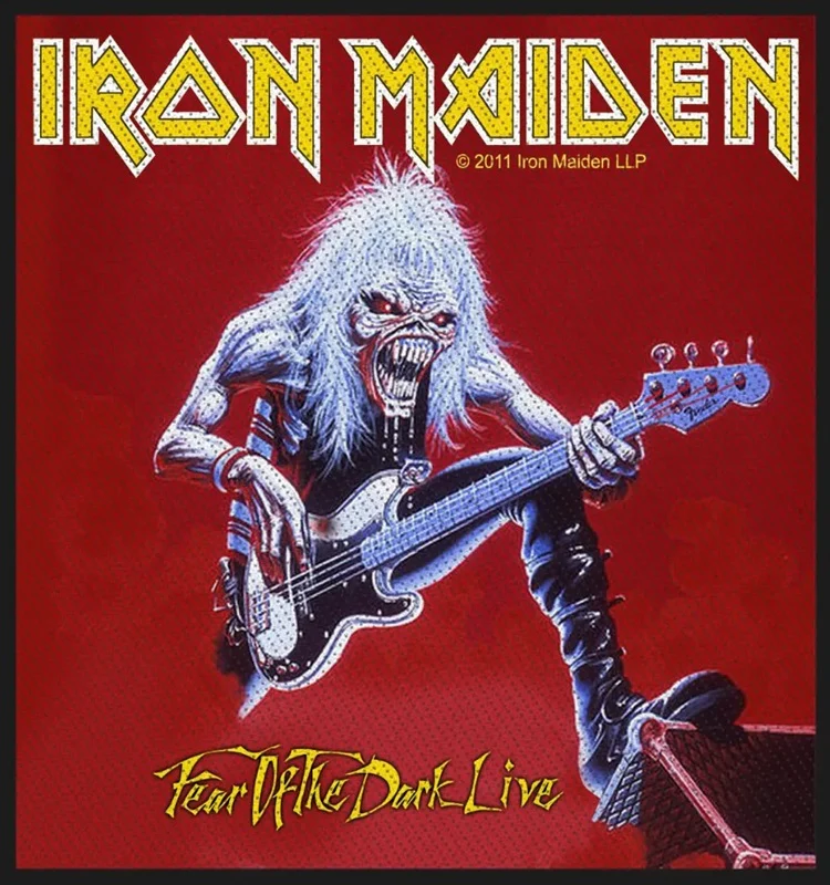 Iron Maiden | Fear of The Dark Live Woven Patch