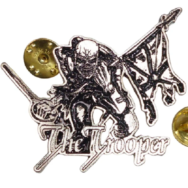 Iron Maiden | Pin Badge The Trooper Shape