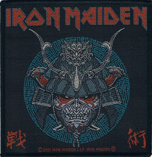 Iron Maiden | Senjutsu Samurai Woven Patch - Image 2