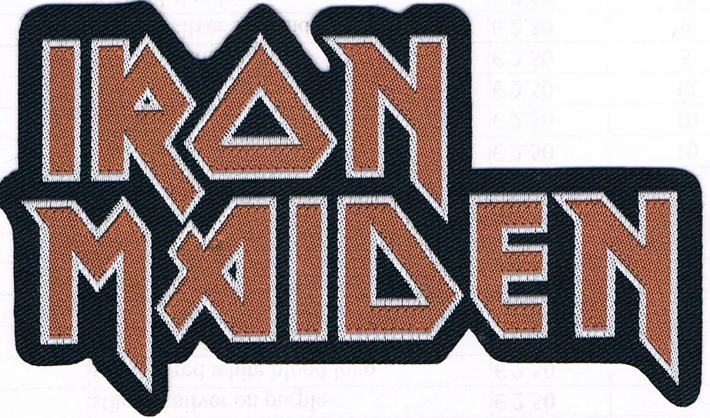 Iron Maiden | Shape Logo Woven Patch - Image 2