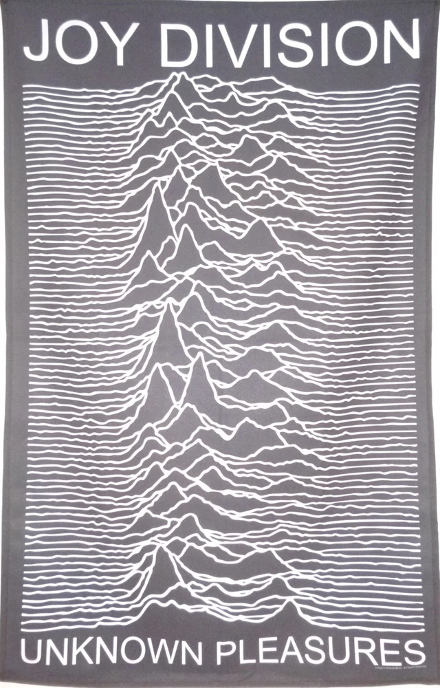 Joy Division | Unknown Pleasures Flag - Image 2