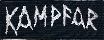 Kampfar | Stitched White Logo