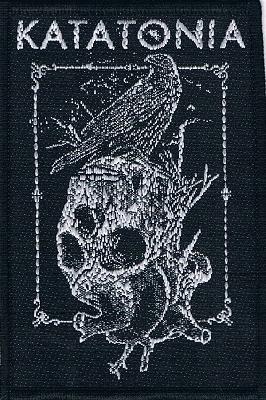 Katatonia | Crow Skull Woven Patch