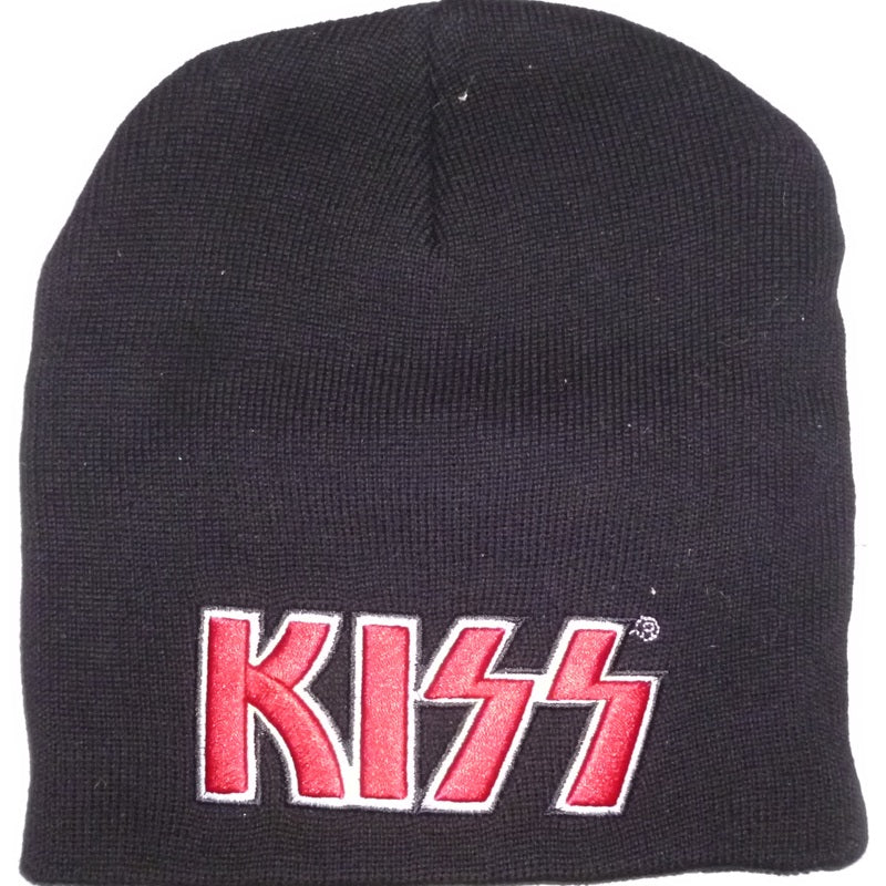 Kiss | Beanie Red White Logo - Image 2