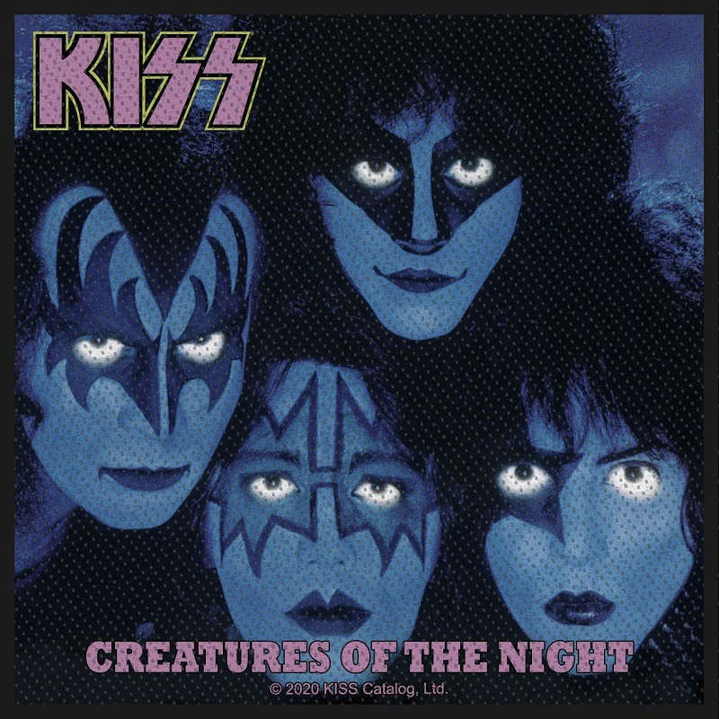 Kiss | Creatures of the Night Woven Patch