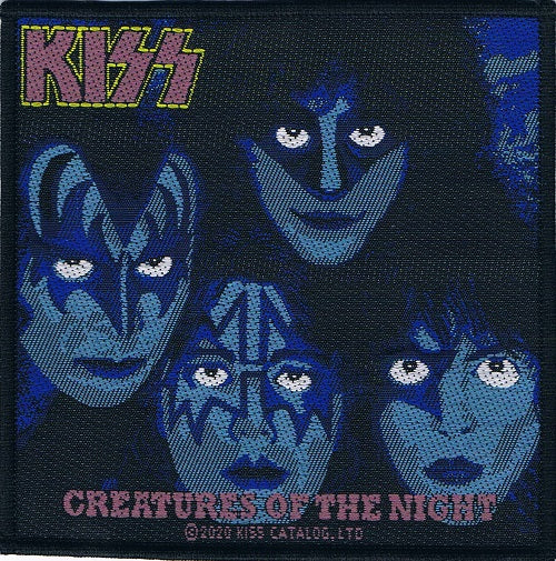 Kiss | Creatures of the Night Woven Patch - Image 2