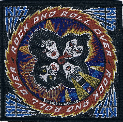 Kiss | Rock N Roll Over Woven Patch - Image 2