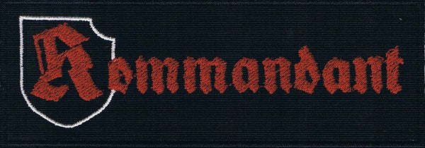 Kommandant | Stitched Red Logo