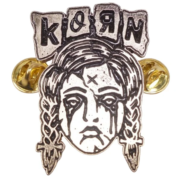 Korn | Pin Bagde Sad Girl - Image 2