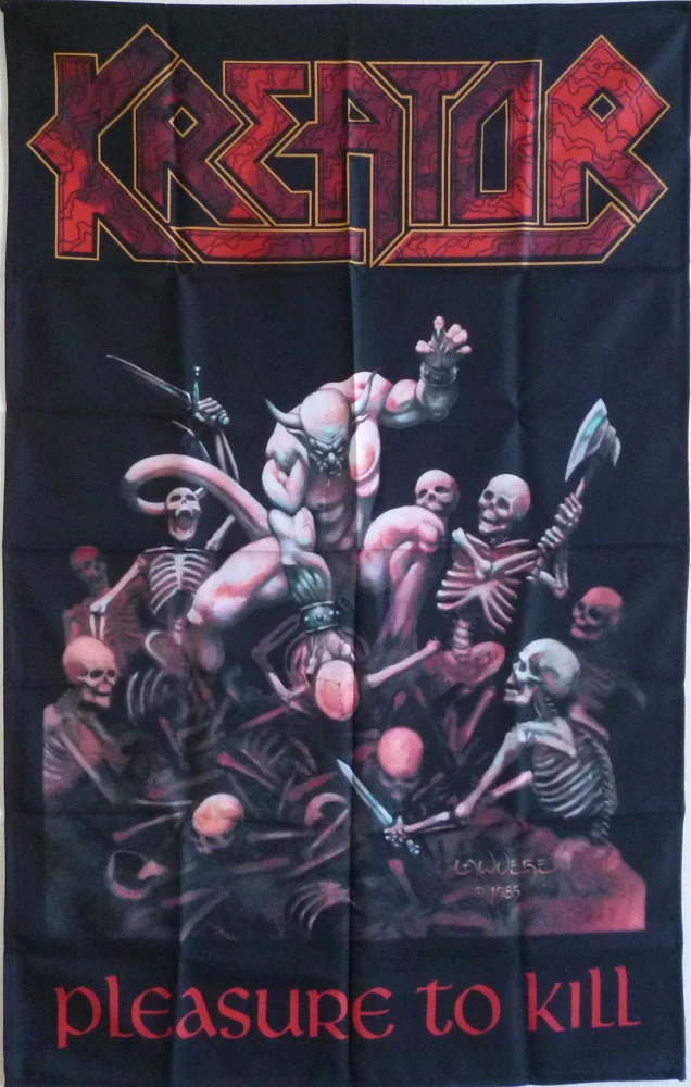 Kreator | Pleasure To Kill Flag - Image 2