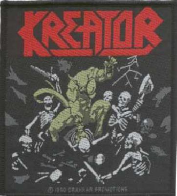Kreator | Pleasure To Kill Woven Patch - Image 2