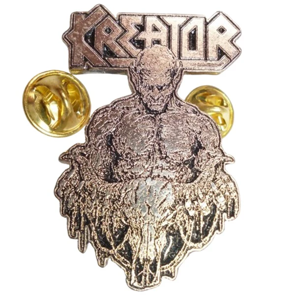 Kreator | Pin Badge Demon Bullskull - Image 2