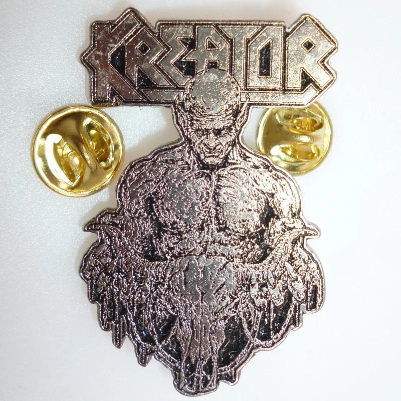 Kreator | Pin Badge Demon Bullskull - Image 3