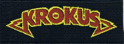 Krokus | Stitched Red Yellow Logo