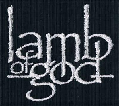 Lamb of God | Stitched White Logo