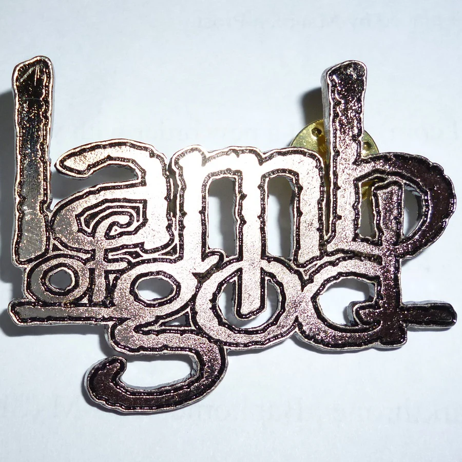 Lamb of God | Pin Badge Logo - Image 2