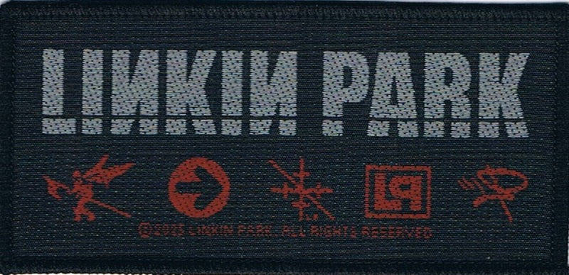 Linkin Park | Hybrid Theory Logo Woven Patch - Image 2