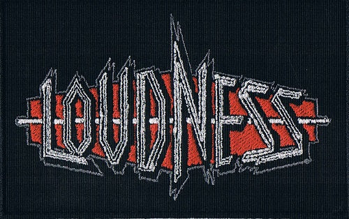 Loudness | Stitched Red White Logo