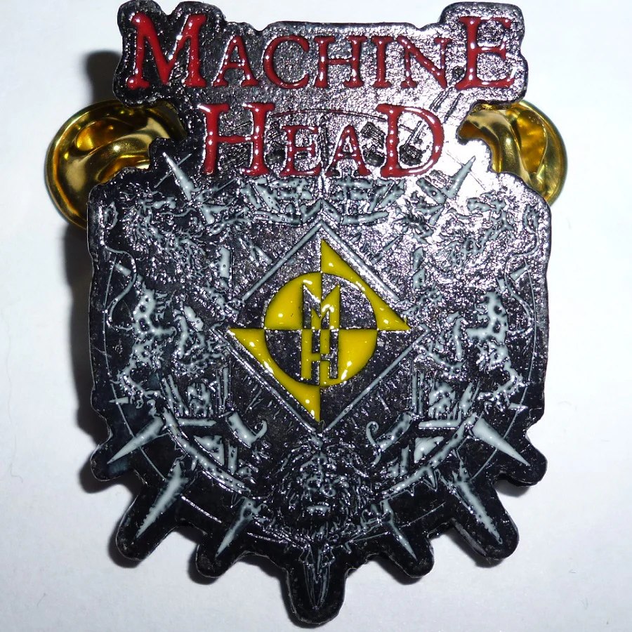 Machine Head | Pin Badge Logo Color Crest - Image 2