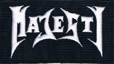 Majesty | Stitched White 3D Logo