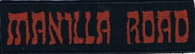 Manilla Road | Stitched Red Logo