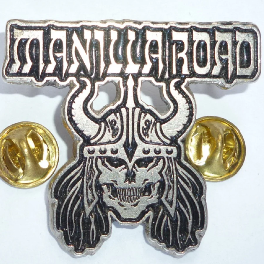 Manilla Road | Pin Badge Logo