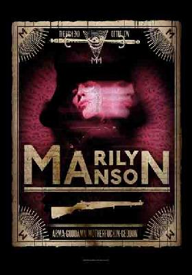 Marilyn Manson | Tarot Card Flag