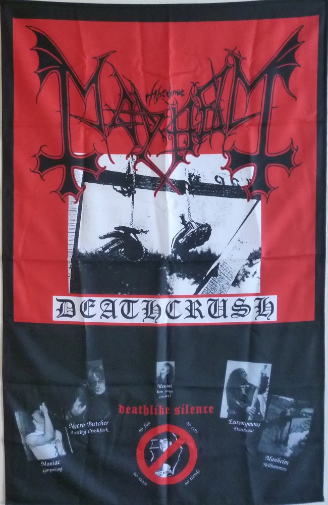 Mayhem | Deathcrush Flag - Image 2