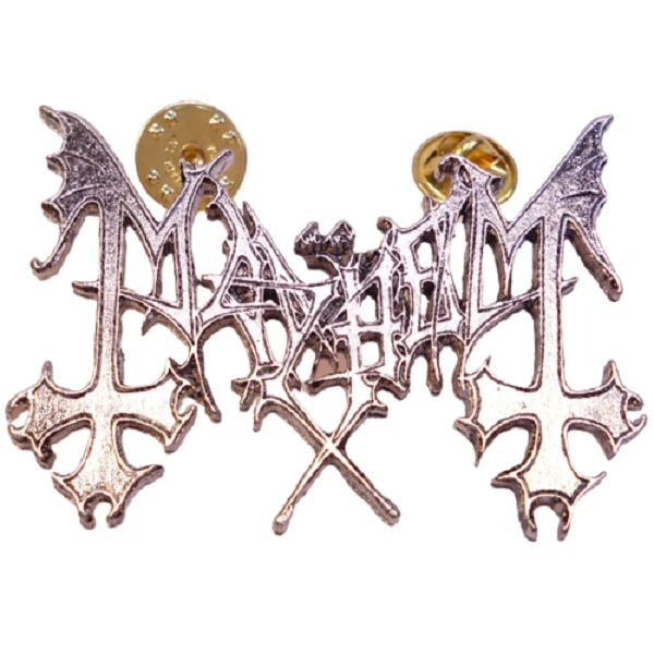 Mayhem | Pin Badge Logo