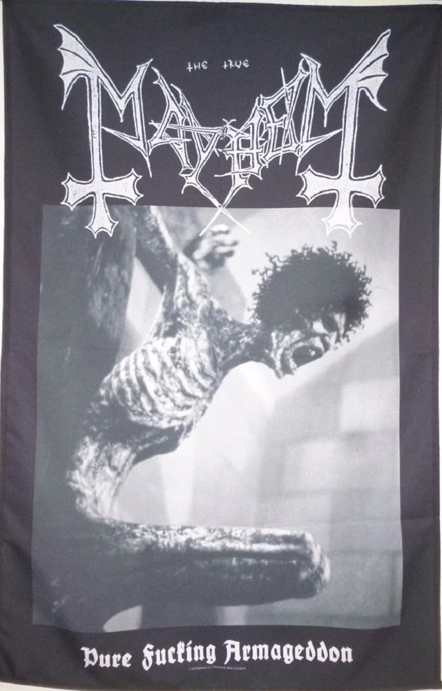 Mayhem | Pure Fucking Armageddon Flag - Image 2
