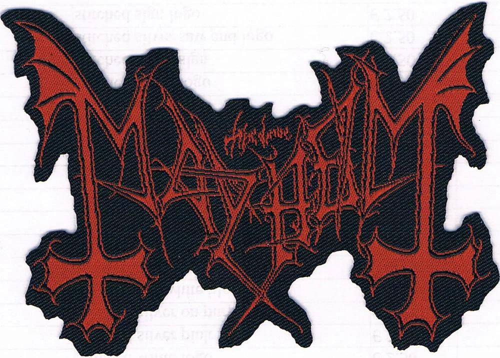 Mayhem | Shape Logo Woven Patch - Image 2