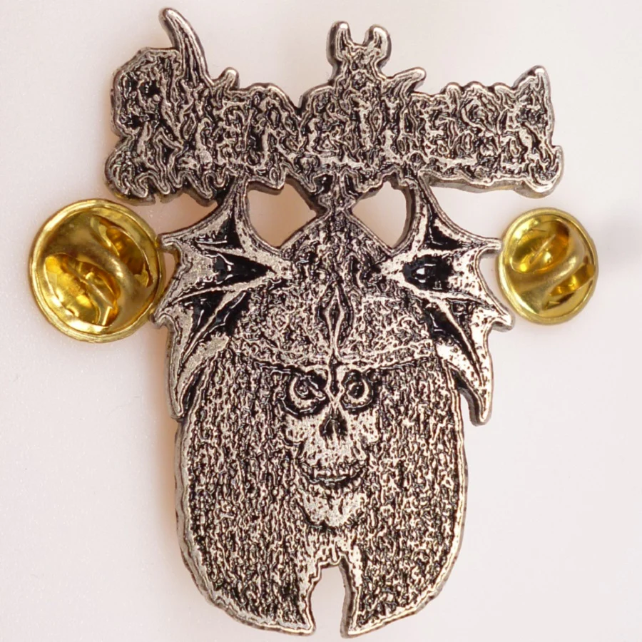 Merciless | Pin Badge Viking Skull - Image 2