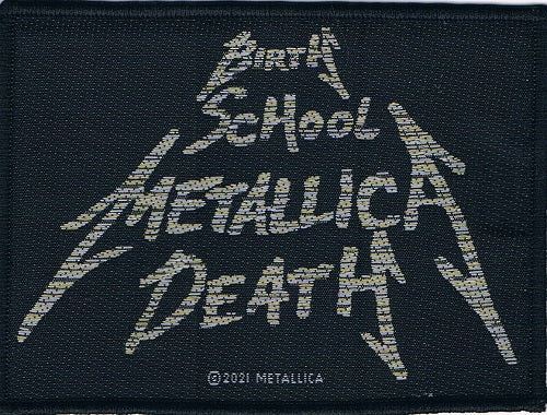 Metallica | Birth School Metallica Death Woven Patch - Image 2