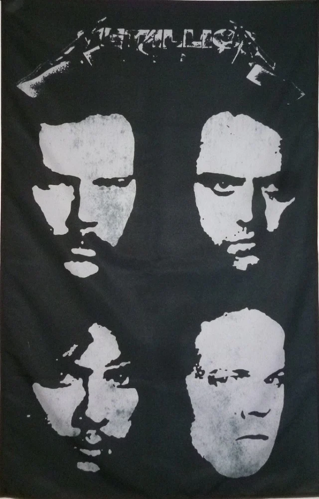 Metallica | Black Album Members Flag - Image 2