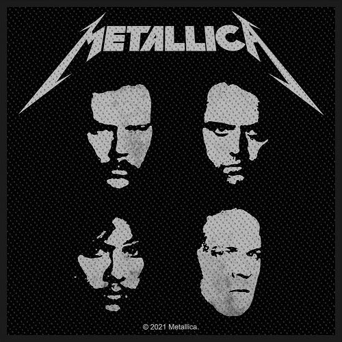 Metallica | Black Album Members Woven Patch