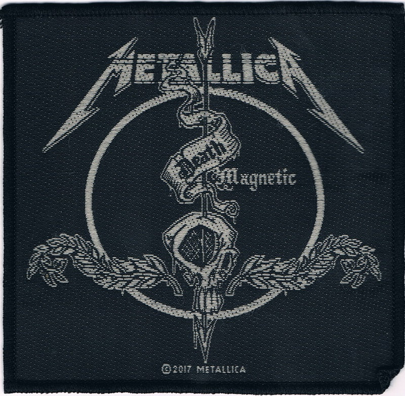 Metallica | Death Magnetic Arrow Woven Patch - Image 2