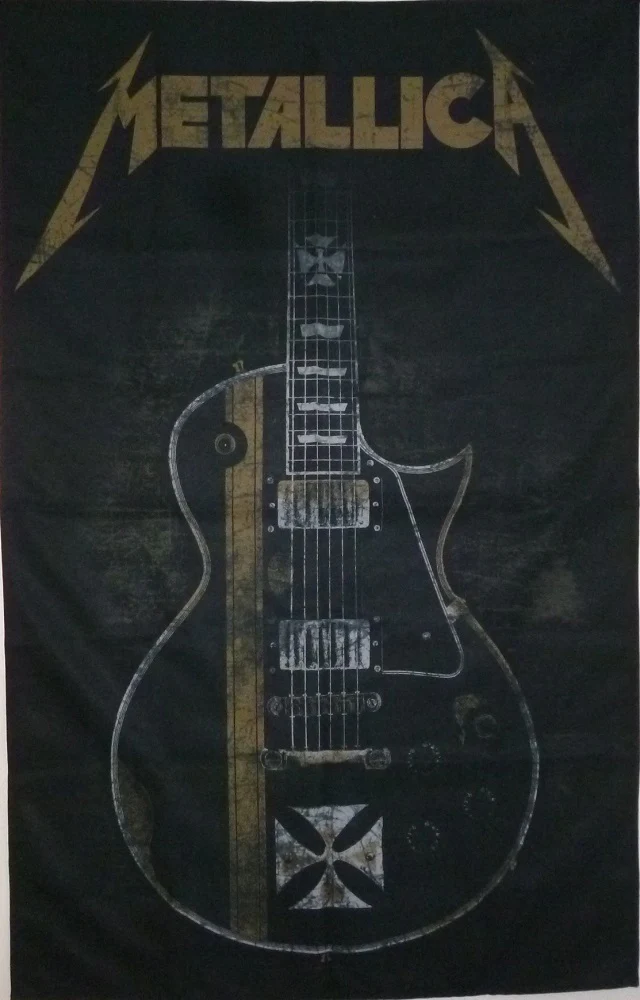 Metallica | Hetfield Guitar Flag - Image 2