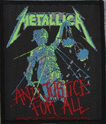 Metallica | And Justice For All Woven Patch