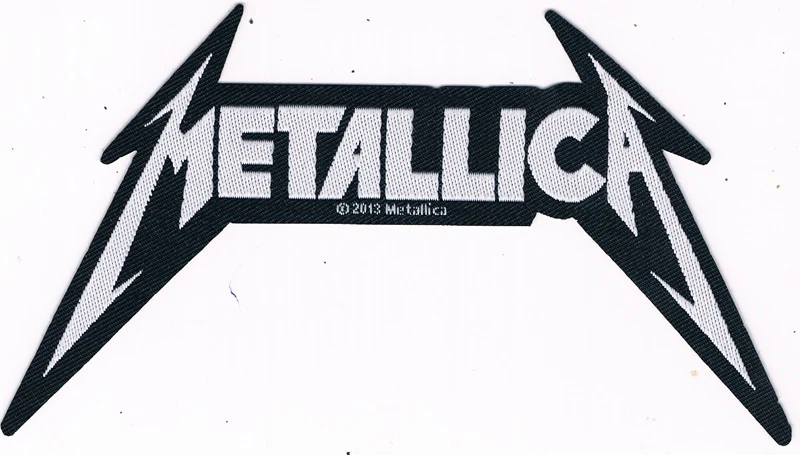 Metallica | Shape Logo Cut Out Woven Patch - Image 2