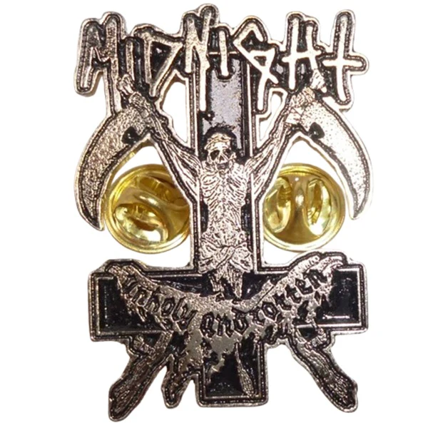 Midnight | Pin Badge Unholy And Rotten