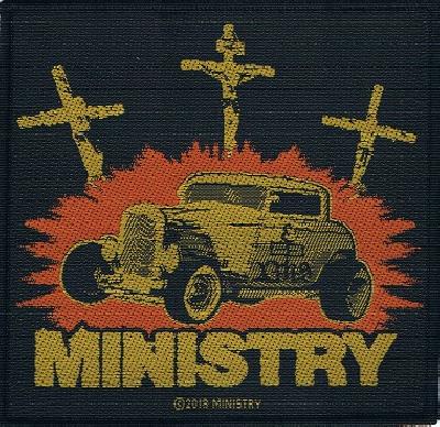 Ministry | Jesus Build My Hotrod Woven Patch