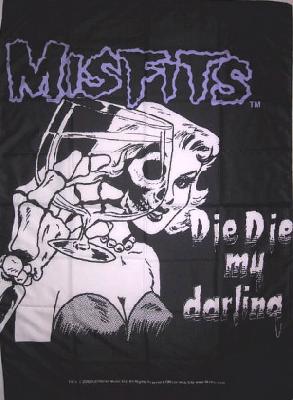 Misfits | Die Die My Darling Flag