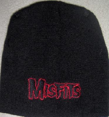 Misfits | Beanie Stitched Red Logo - Image 2