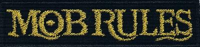 Mob Rules | Stitched Gold Logo