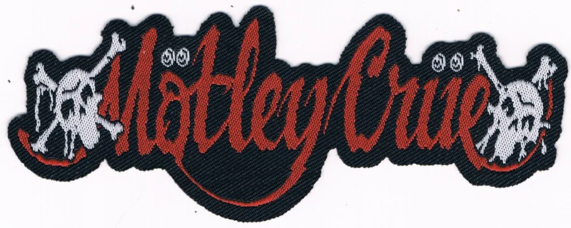 Motley Crue | Dr. Feelgood Logo Cut Out Patch - Image 2