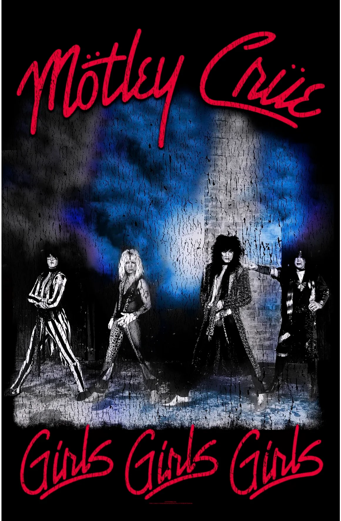 Motley Crue | Girls Girls Girls Flag