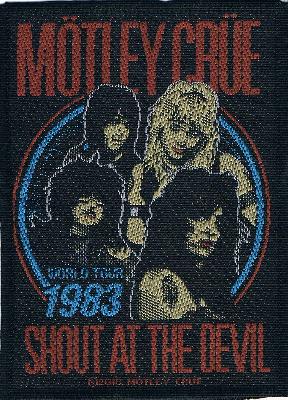 Motley Crue | Shout At The Devil Woven Patch